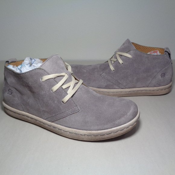Born | Shoes | Born Size 8 Cristian Cloud Grey Suede Ankle  display picture 1